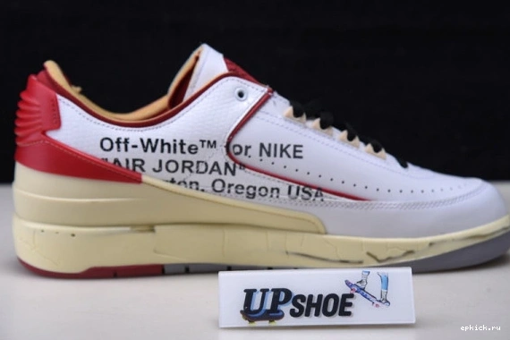 Cheap EP White Retro DJ4375-106 O-W SP DJ4375-106 Jordan Red 2 Low Air 0405